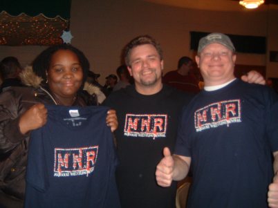 Mieisha Bell, Brian "Flair" Kelley, "Big Al" Alan Jansen
