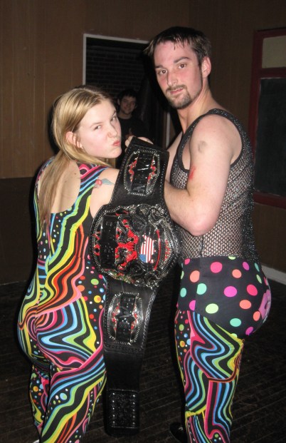 Serenity& Jason Vendetta (The NBWA Heavyweight Champion)
