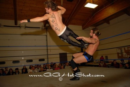Mike Sydal was impressive in his PWP debut against Mark Sterling (Photo Credit Gary Giaffoglione)