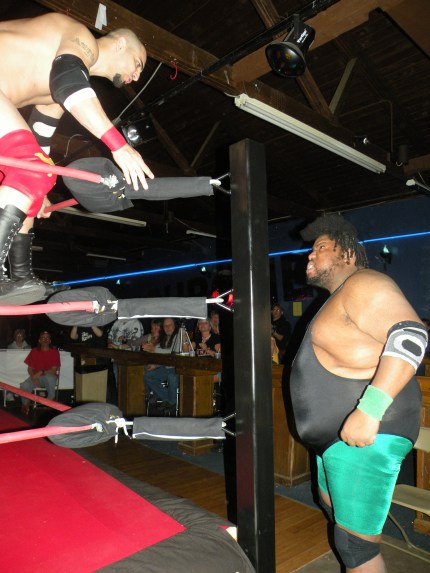 Issan Hadeev and Mississippi Madman prepare for war. 