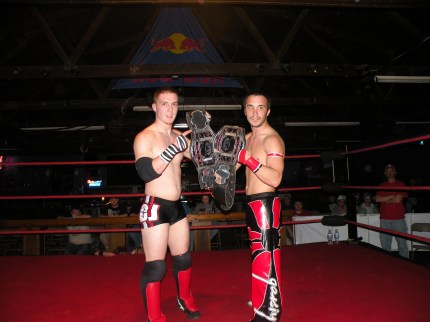 PWE Tag Team Champions Zero Gravity 