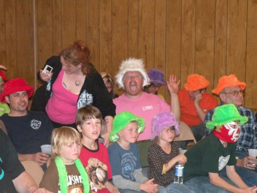 The The Fuzzy Hat Club have fun at MECW 