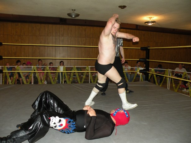 Fantabulous brings the pain to Rebel Lucha (Photo Credit: Brian Kelley)
