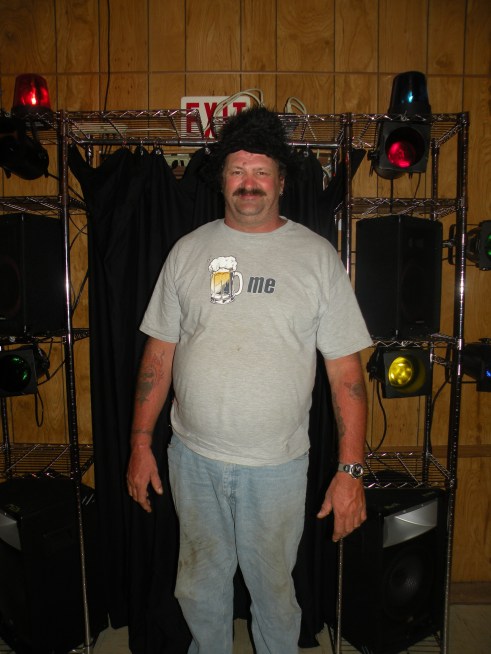 Fuzzy Hat Club member/president Terry Joe Wray (Panther) (Photo Credit Brian “Flair “ Kelley)