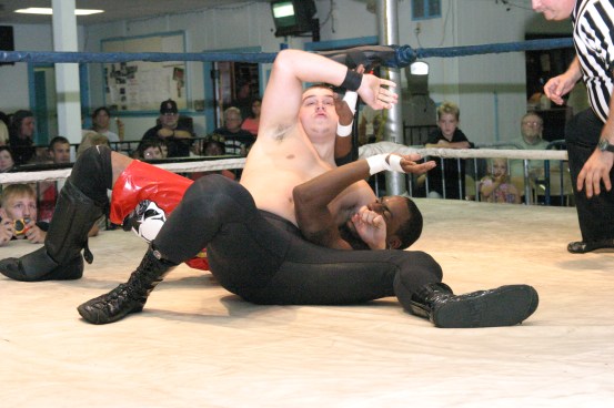 Arch rivals Dave Vaughn and AJ Williams in what may be a feud of the year go at it for the Junior Heavyweight Title. 