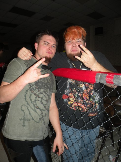 Adrian Hooper with the Charismatic Steven Kennedy (Photo Credit Brian “Flair” Kelley) 