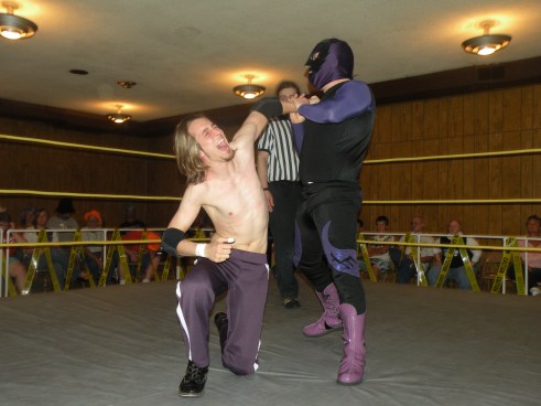 In a battle between two fan favorites Gabriel Brimstone and Krotch went all out. (Photo Credit Brian "Flair" Kelley)