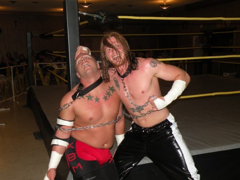 Who is ready for a KODAK Moment? Mannix is all tied up and Thompson has some free time. (Photo Credit Brian “Flair” Kelley)