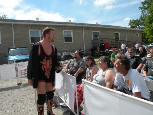 No one gets in the head of the fans like Jeremy Wyatt.(Photo Credit Brian “Flair” Kelley)