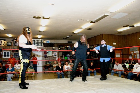 Cabal and Graves with their manager Mr. Late Night. (Photo Credit Michael R Van Hoogstraat)