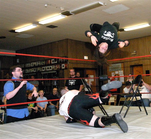 Mephisto puts his body on the line, one move he would regret the next day. (Photo Credit Michael R Van Hoogstraat)