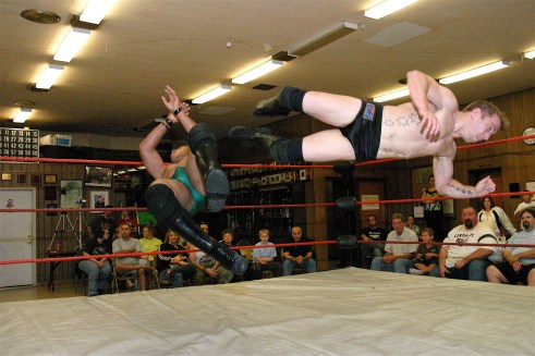 Dingo explodes (Photo Credit Michael R Van Hoogstraat)