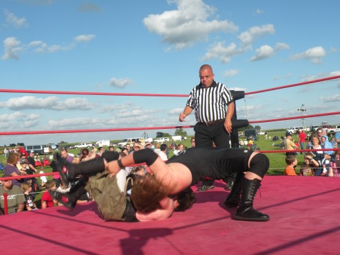 Mephisto was able to use his power to get the edge on Neil Diamond Cutter for the victory .(Photo Credit Brian “Flair” Kelley)