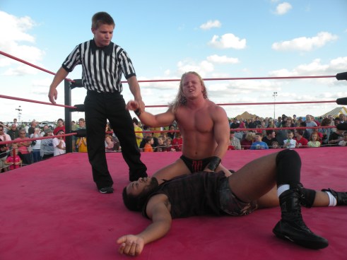 Nick Brubaker picks up a big win.(Photo Credit Brian “Flair” Kelley)