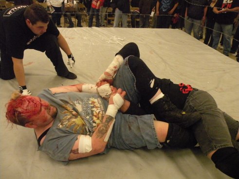People forget that Ian Rotten can wrestle, which makes him all that more dangerous in a Hardcore match.(Photo Credit Brian “Flair” Kelley)