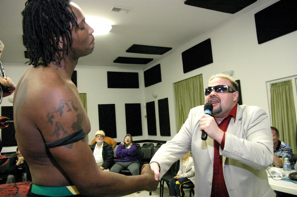 Could Donovan Ruddick and Travis Cook be the new face of Pro Wrestling? (Photo Credit Mike Van Hoogstraat)